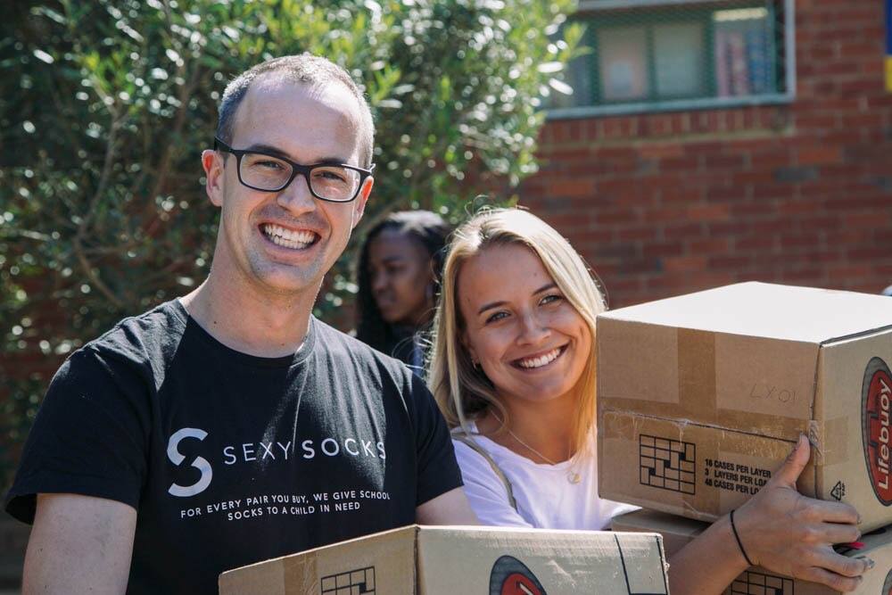 Q&A with Sexy Socks founder, Dave Hutchison