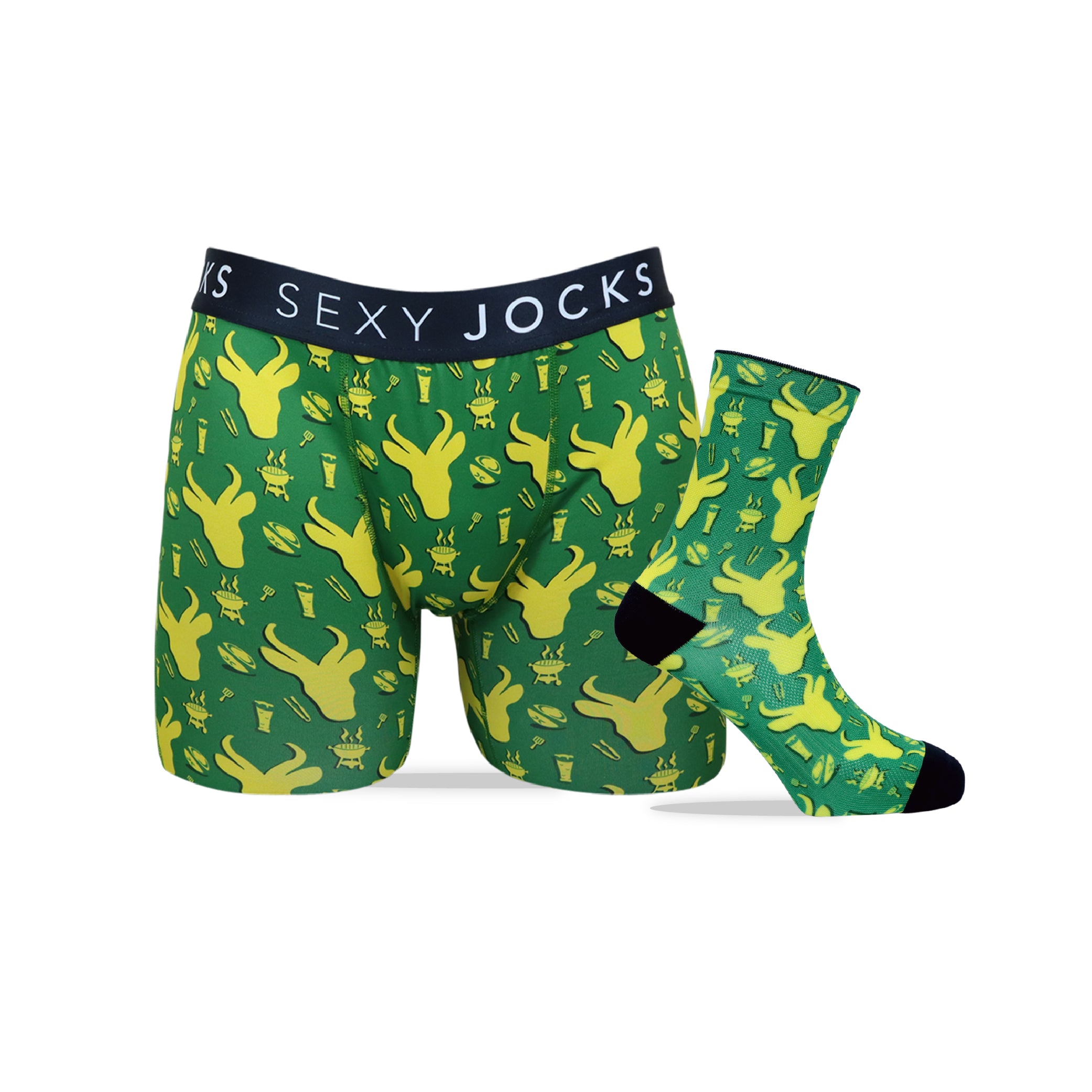 Game Day Jocks and Printed Active Crew Socks