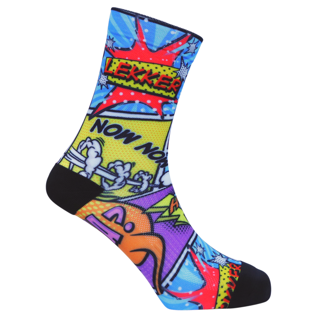 'Comic Pop' Ultimate Active Socks