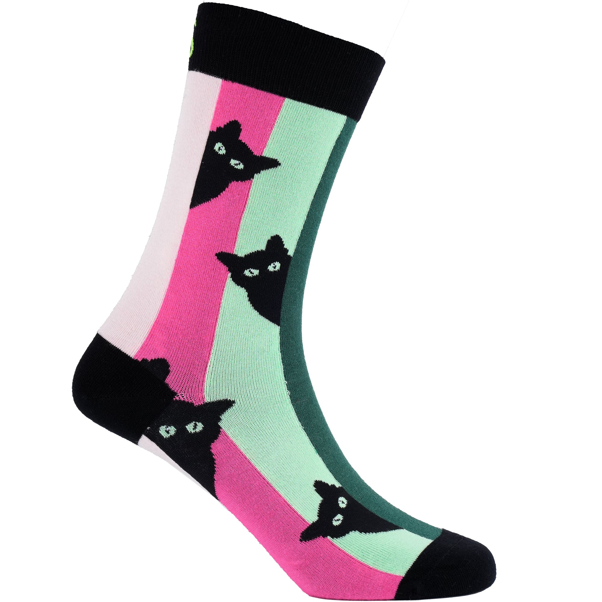 Curious Cat Bamboo Socks