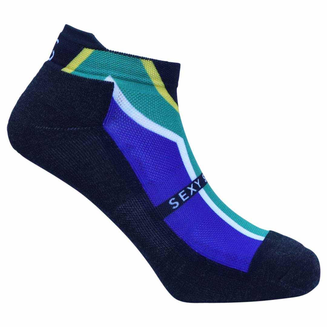 Flag Printed Mohair Anklet - 8-12