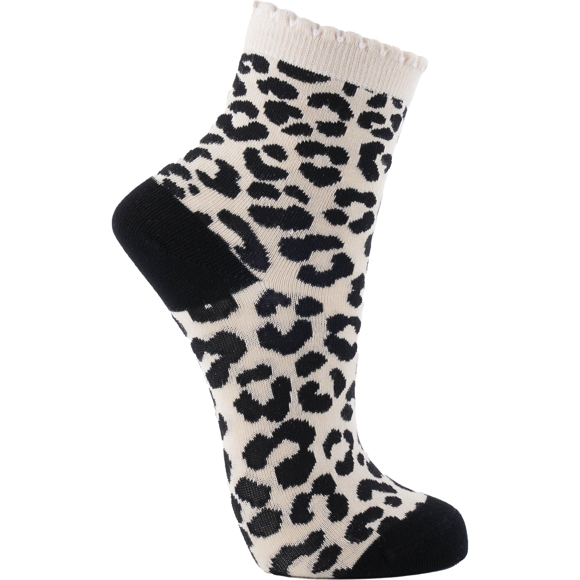 Leopard Print Bamboo Socks