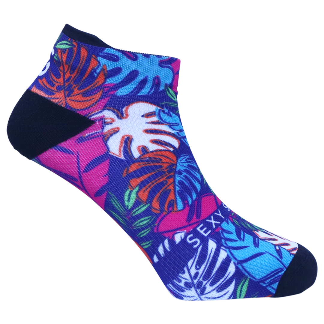 'Tropical Leaves' Ultimate Active Socks